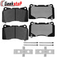 Regal Cadillac ATS CTS Camaro Corvette Mustang Front Ceramic Brake Pad