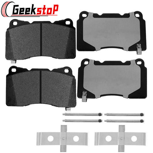 Regal Cadillac ATS CTS Camaro Corvette Mustang Front Ceramic Brake Pad
