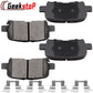 Acura MDX Honda Odyssey Pilot Rear Ceramic Brake Pads