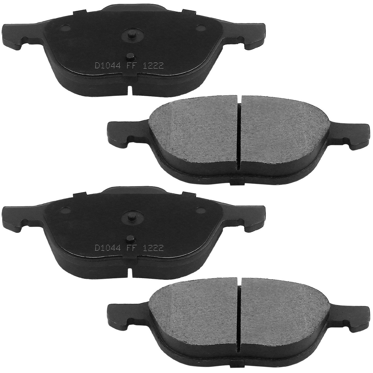 Front Ceramic Brake Pads for Ford Escape Focus Mazda 3 5 Volvo C30 S40