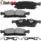 Dodge Durango Jeep Grand Cherokee Front Ceramic Brake Pads