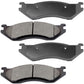Geekstop Ceramic Front Brake Pads Kit 2003-2006 Dodge Durango, 2002-2005 Dodge Ram 1500 (Excluding SRT-10 Models), 2003 Dodge Ram 1500 Van - 4pcs