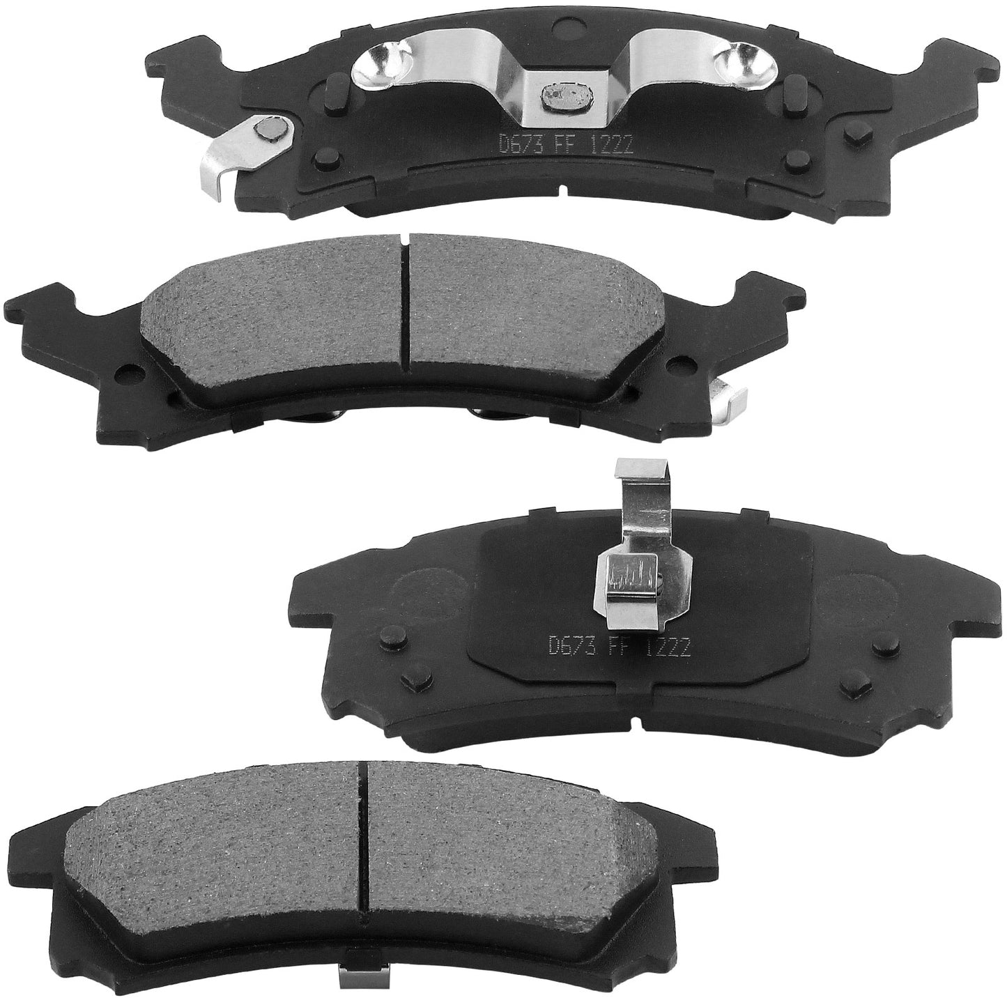 Skylark Beretta Cavalier Achieva Grand Am Sunfire Front Ceramic Brake Pads