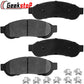 Ford F-250 F-350 F-450 Super Duty Rear Ceramic Brake Pads Hardware