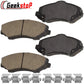 Explorer Flex Taurus SHO Lincoln Rear Ceramic Brake Pads Hardware