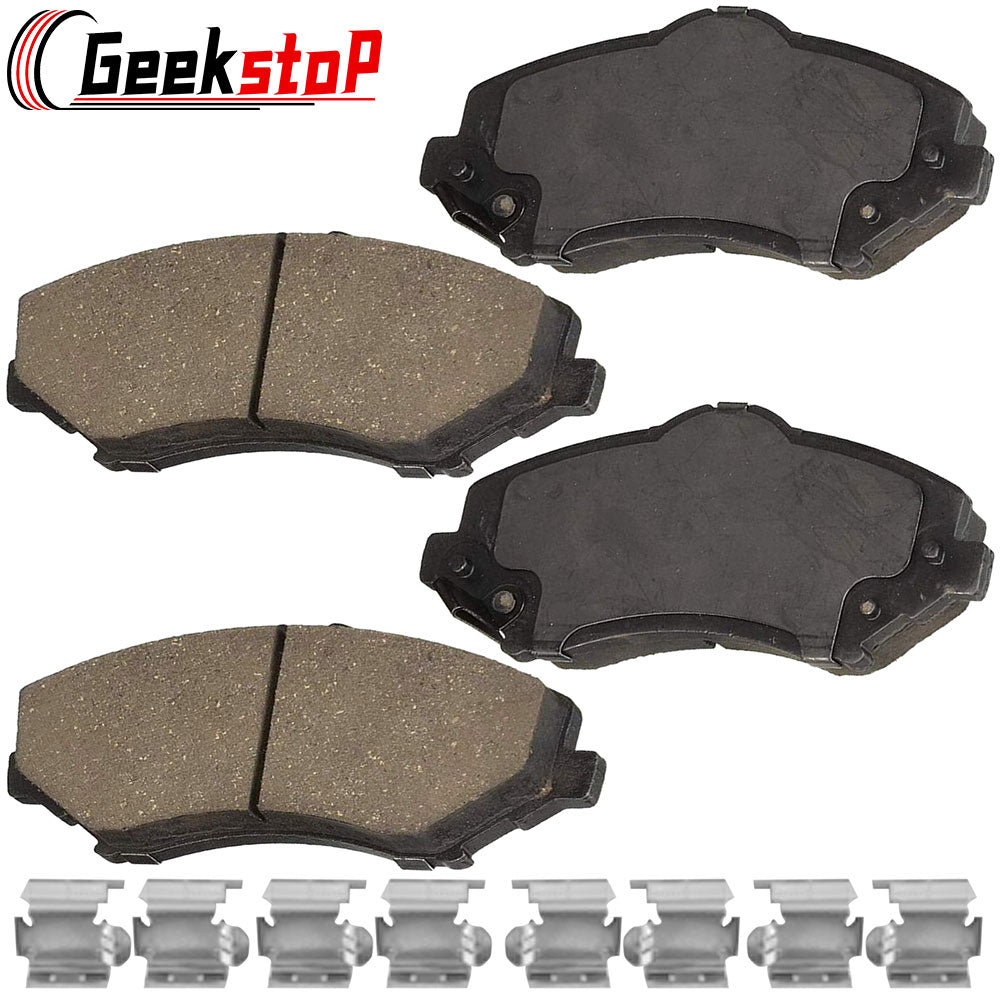 Explorer Flex Taurus SHO Lincoln Rear Ceramic Brake Pads Hardware