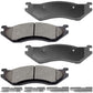 Geekstop Ceramic Front Brake Pads Kit 2003-2006 Dodge Durango, 2002-2005 Dodge Ram 1500 (Excluding SRT-10 Models), 2003 Dodge Ram 1500 Van - 4pcs