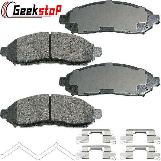 NISSAN FRONTIER PATHFINDER XTERRA SUZUKI Front Ceramic Brake Pads