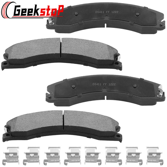 Chevy Silverado 2500 HD 3500 Sierra 2500 3500 Front Ceramic Brake Pads