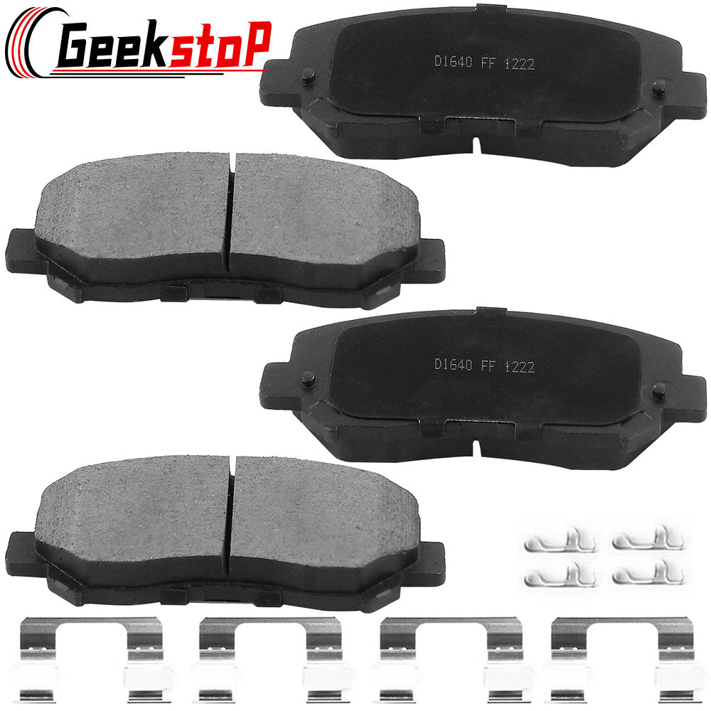 Dodge Dart Chrysler 200 Front Ceramic Brake Pads