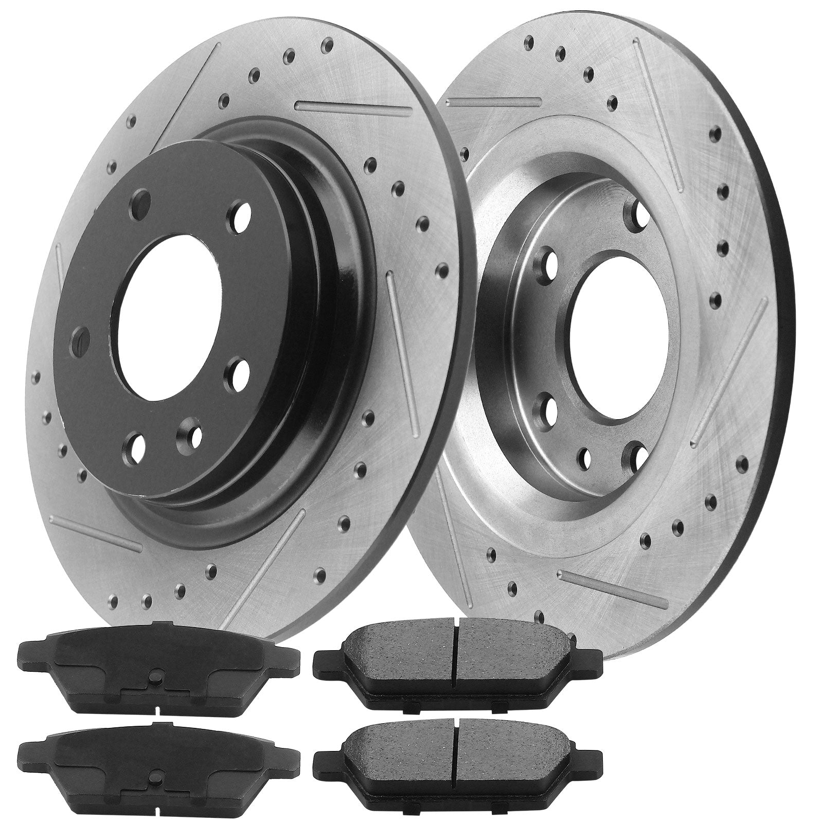 Buick Lacrosse Brake Rotor Kits 2005–2009 – Rear BRR12062129BK - D999