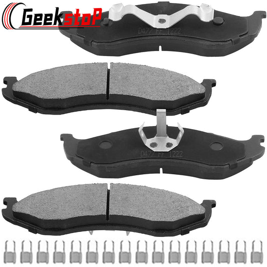 Jeep Grand Cherokee Comanche Wagoneer Wrangler Front Ceramic Brake Pads