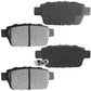 Geekstop Ceramic Rear Brake Pads Kit 2009-2014 Acura TL, 2006-2014 Honda Ridgeline - 4pcs