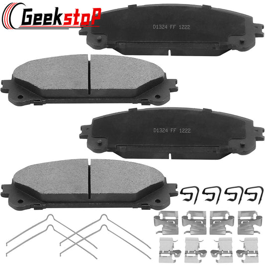 Lexus RX350 RX450h Toyota Highlander Sienna Camry Front Ceramic Brake Pads