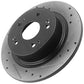 Honda Accord Acura TSX Rear Drilled Brake Rotors Ceramic Pads Pads
