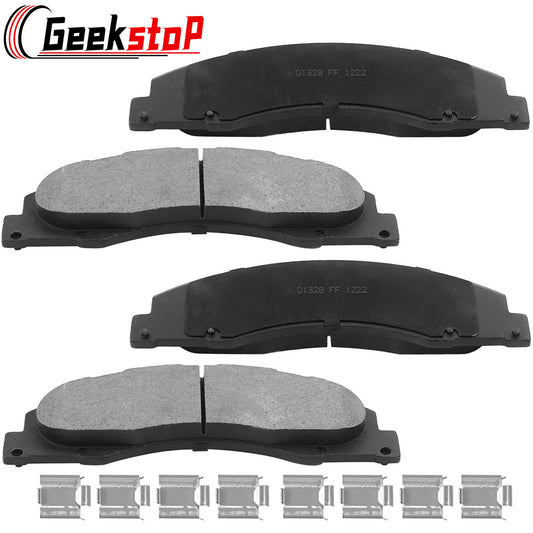 Ford E-150 E-250 E-350 E-450 Front Ceramic Brake Pads