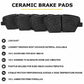 Acura MDX Honda Odyssey Pilot Rear Ceramic Brake Pads