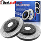 Cadillac Escalade Brake Rotor Kits 2005–2020 – Front and Rear BRF12066057BK