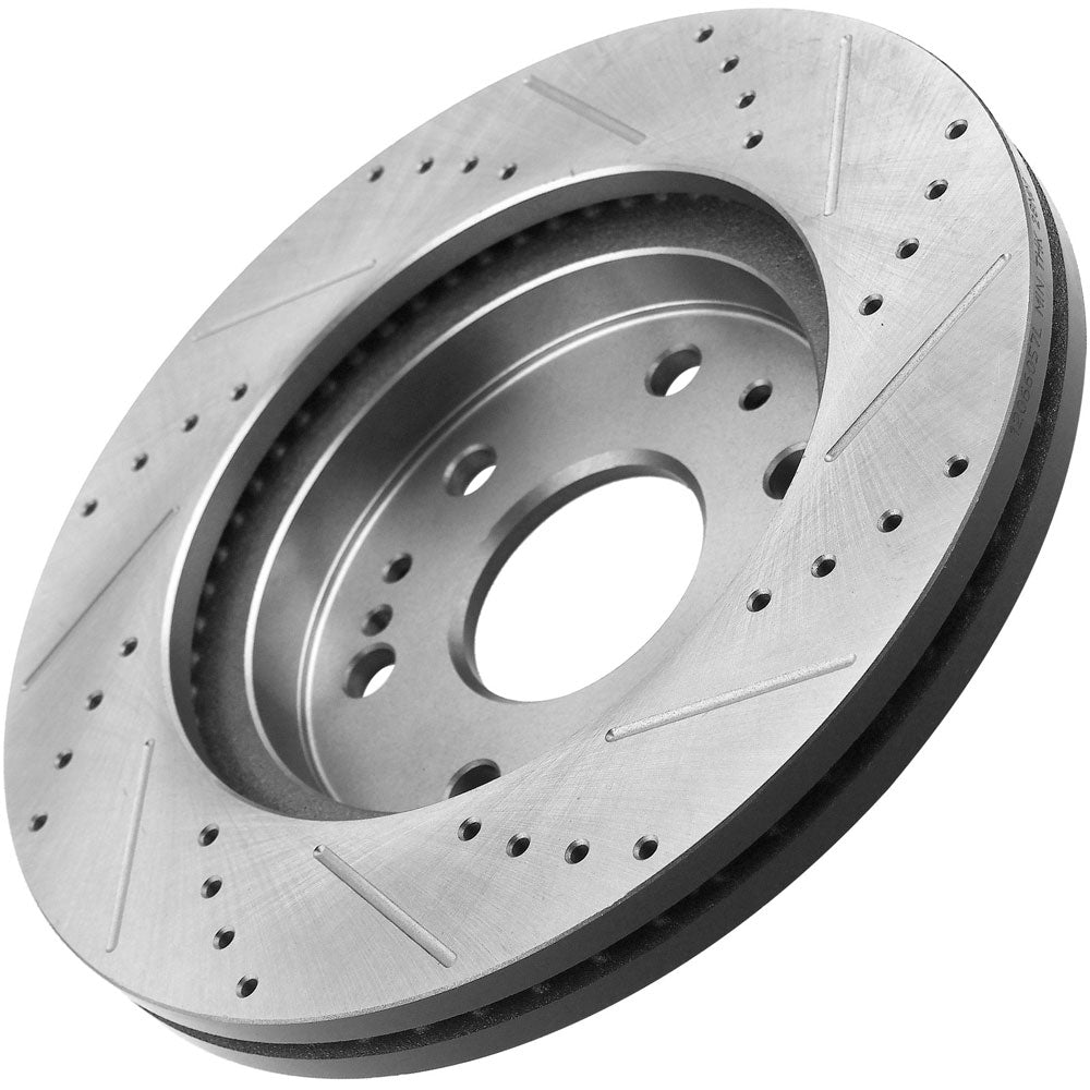 Cadillac Escalade Brake Rotor Kits 2005–2020 – Front and Rear BRF12066057BK