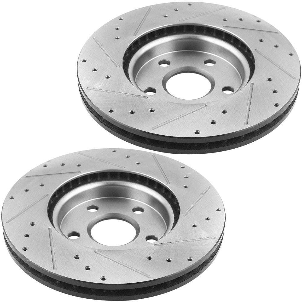Chevrolet HHR Brake Rotor Kits 2006–2011 – Front BRF12062095BK - D1028