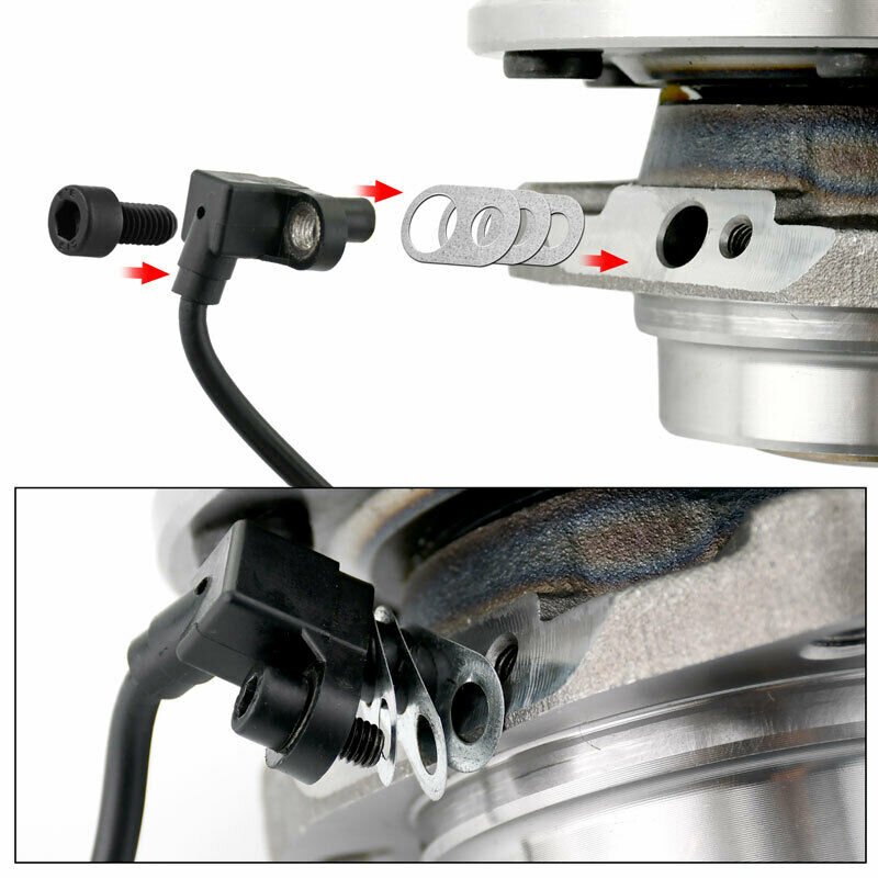 Chevrolet Suburban ABS Wheel Speed Sensor 2002 - 2003 RB - ABS - 515086X2