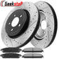 Chrysler 300 Brake Rotor Kits 2005–2020 – Front and Rear BRF12063061BK - D1058
