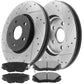 Chrysler 300 Brake Rotor Kits 2005–2020 – Rear BRR12063062BK - D1057