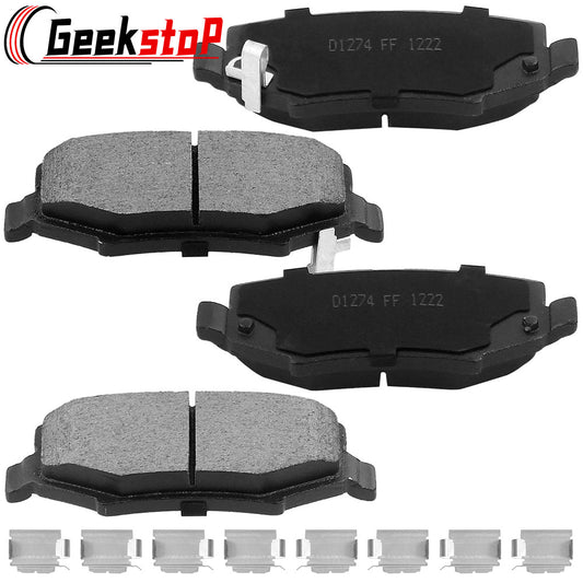 Nitro Liberty Wrangler Rear Ceramic Brake Pads