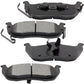 Geekstop Ceramic Rear Brake Pads Kit 2004-2015 Nissan Pathfinder Armada/ Titan, 2004-2010 Infiniti QX56, 2005-2010 Jeep Commander/ Grand Cherokee