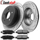 Nissan Altima Rear Brake Rotors Ceramic Pads
