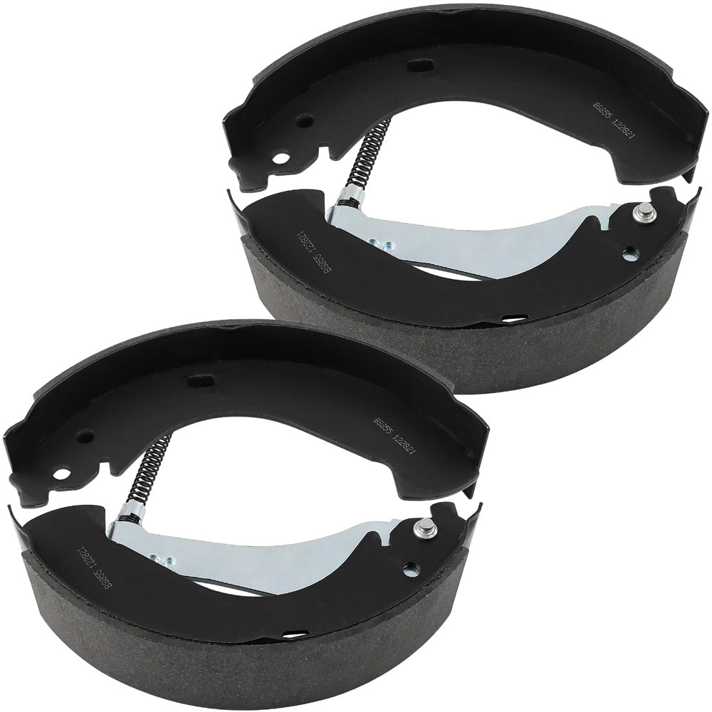 Chevy Silverado 1500 GMC Sierra 1500 Rear Ceramic Brake Shoes