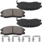 Geekstop Ceramic Front Brake Pads 2012-2015 Chevry Captiva Sport, 2007-2009 Chevrolet Equinox, Pontiac Torrent, Suzuki XL 2008-2010 Saturn Vue-7 - 4pcs