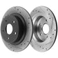 Chevy HHR Pontiac G5 G6 Saturn Ion Aura Rear Brake Rotors Ceramic Pads