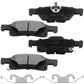 Dodge DURANGO Brake Pads 2012 - 2013 BPD1498