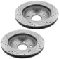 Dodge Durango Brake Rotor Kits 2006–2018 – Front BRF12067053BK - D1084