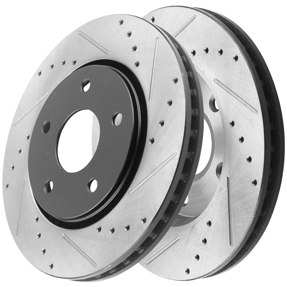 Dodge Grand Caravan Brake Rotor Kits 2008–2016 – Front BRF12067069BK