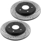 Dodge Grand Caravan Brake Rotor Kits 2009–2016 – Rear BRR12067071BK - D1719