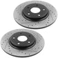 Dodge Grand Caravan Brake Rotor Kits 2012–2019 – Rear BRR12067075BK - D1596