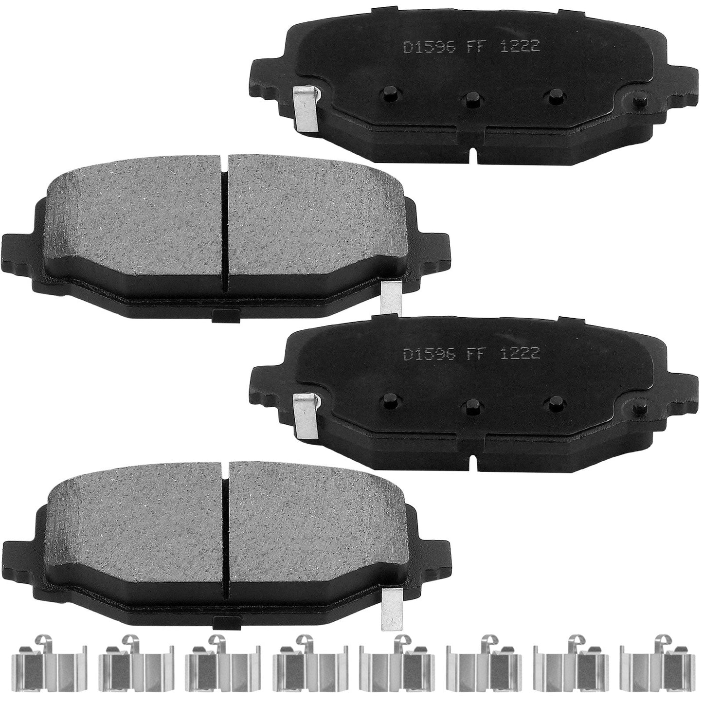 DODGE GRAND Rear Brake Pads 2012 - 2016 BPD1596
