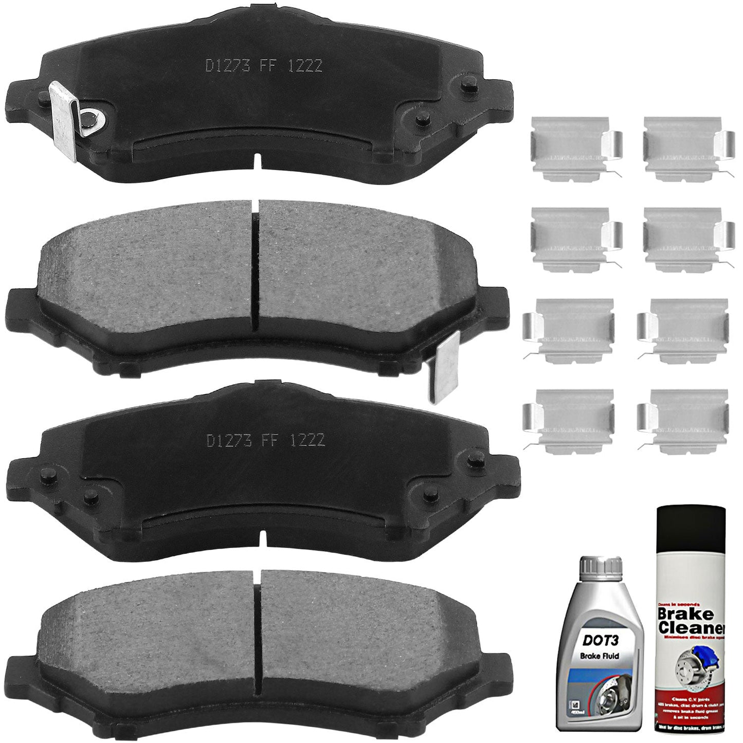 DODGE NITRO Brake Pads 2008 - 2011 BPD1273CF