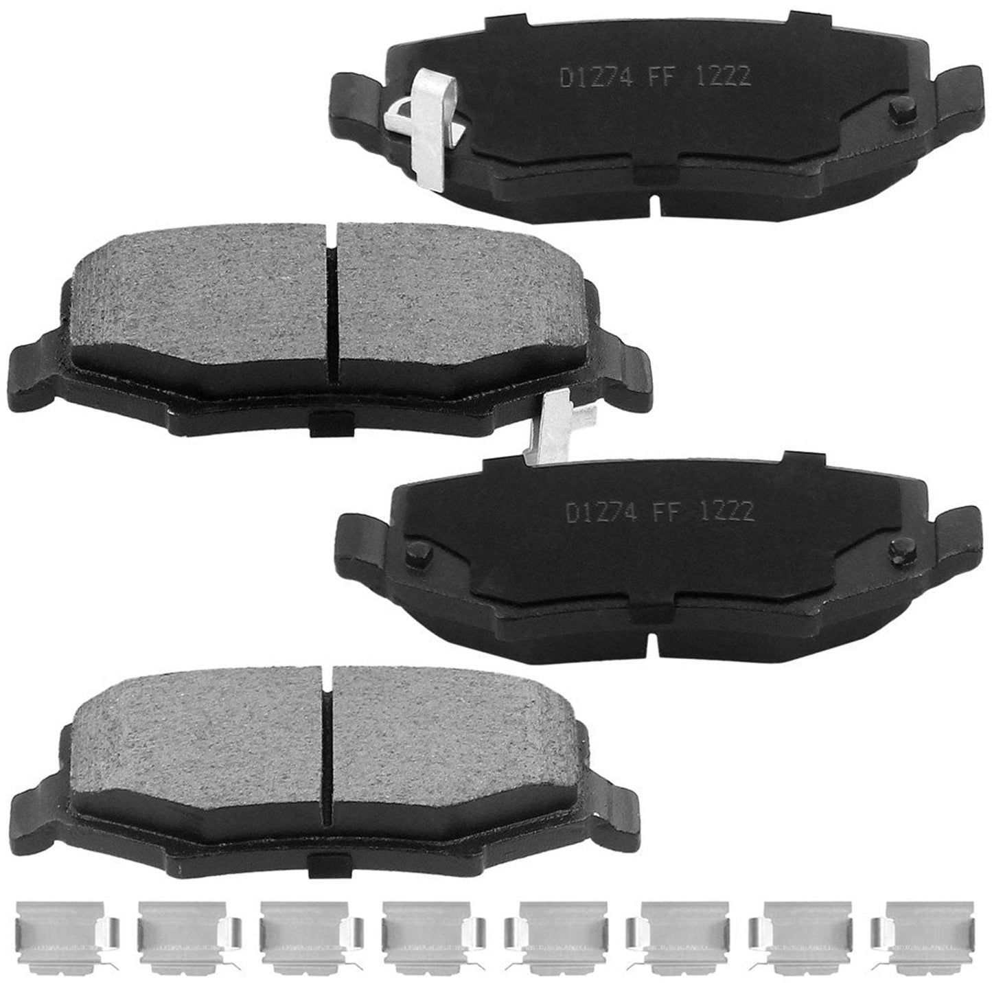 Dodge NITRO Rear Brake Pads 2007 - 2011 BPD1274