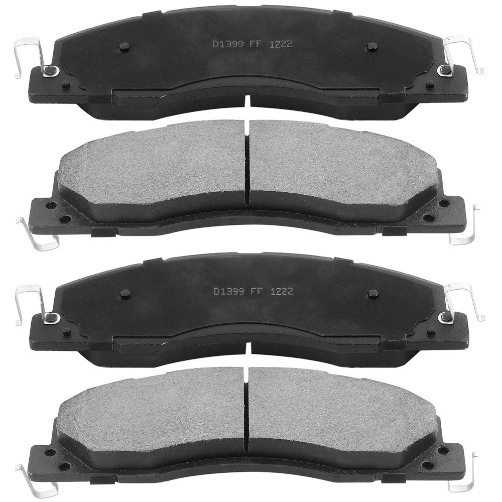 Dodge Ram 2500 Brake Pads 2009 - 2010 BPD1399