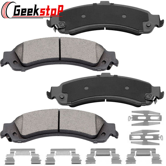 Chevy Silverado Sierra Suburban 1500 Tahoe Yukon Rear Ceramic Brake Pads
