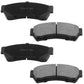 Ford Fusion/Lincoln MKZ/Mazda 6 2006-2012 Front Coated Rotors plus Brake Pads