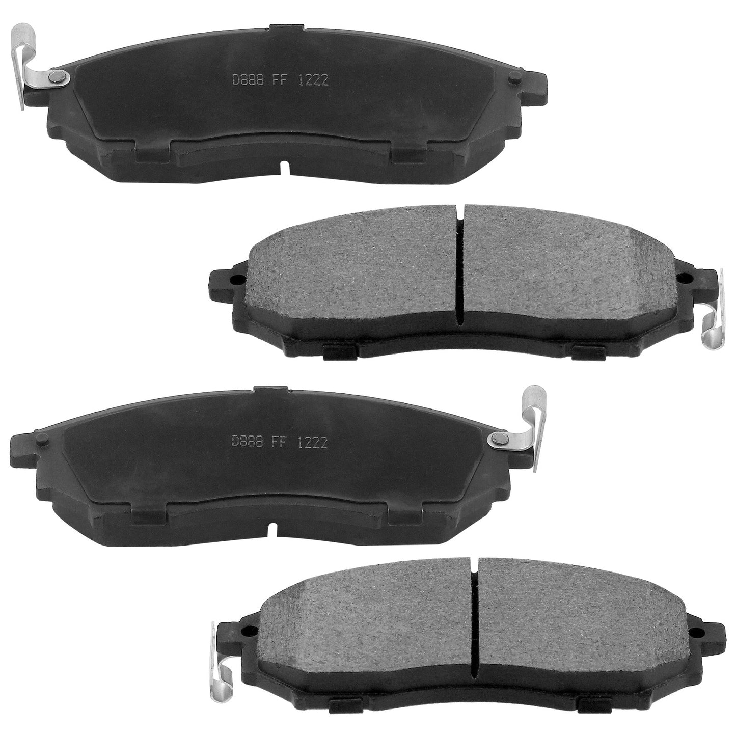 G35 G37 M35 M37 M45 Q45 Nissan 350Z 370Z Murano Front Ceramic Brake Pads