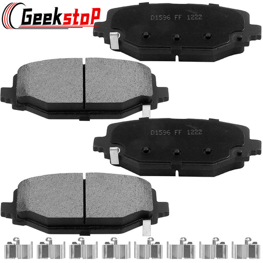 Chrysler Dodge Caravan Journey RAM Cargo Rear Ceramic Brake Pads