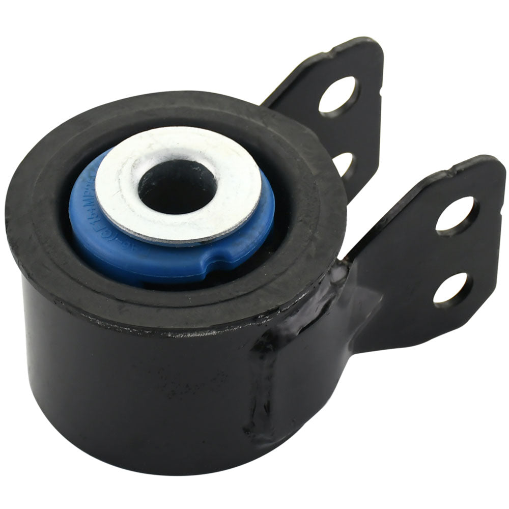 Geekstop front lower control arm bushings, designed for vehicle performance with a durable black exterior and colored inner bushings.