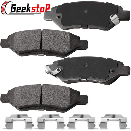 Cadillac CTS SRX Saab 9-4X Rear Ceramic Brake Pads