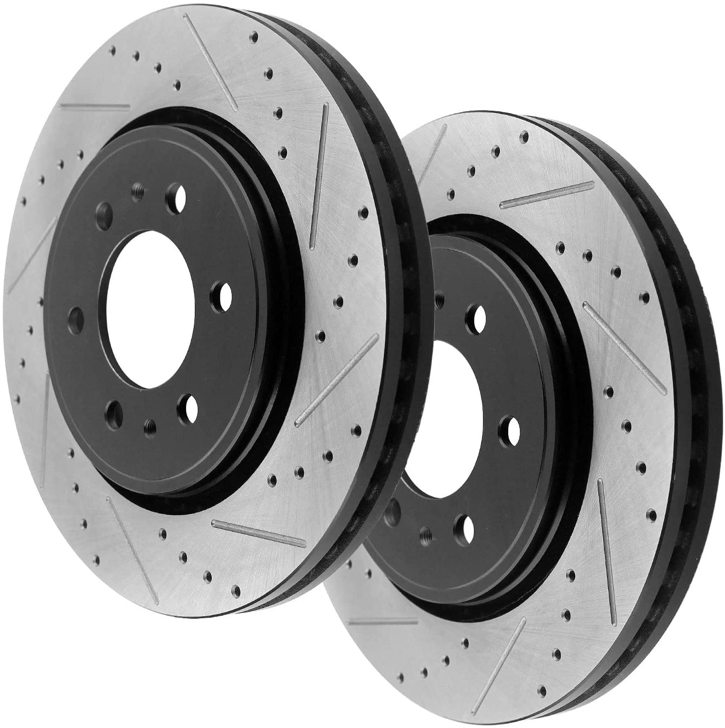 Ford F-150 Expedition 350mm Front Drilled Brake Rotors Brake Pads
