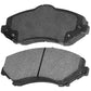 Ford Explorer Flex Taurus MKS MKT Hardware D1611 Front Ceramic Brake Pads